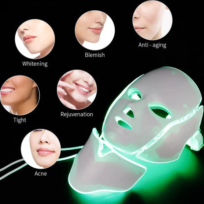 7-Color LED Skin Rejuvenation Mask