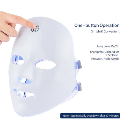 7-Color LED Skin Rejuvenation Mask